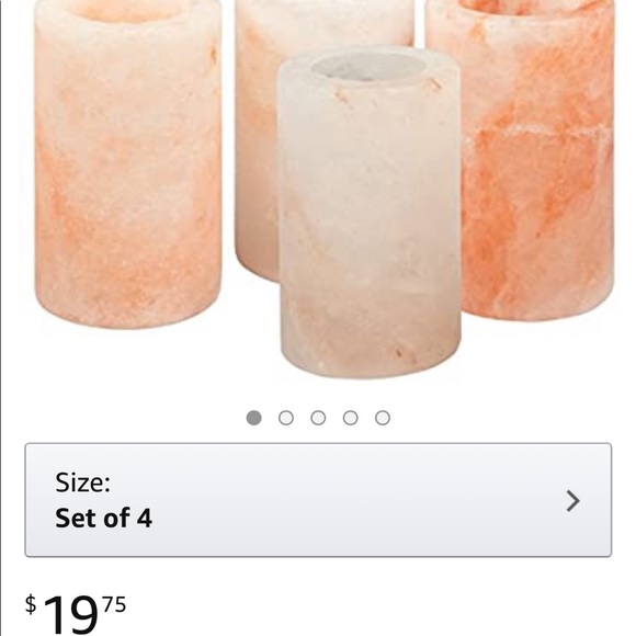 Himalayan sea salt shot glasses Bartender kit - Picture 4 of 5